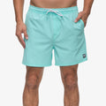 Marzo E/W Wvn Short - Aruba Blue - Front View