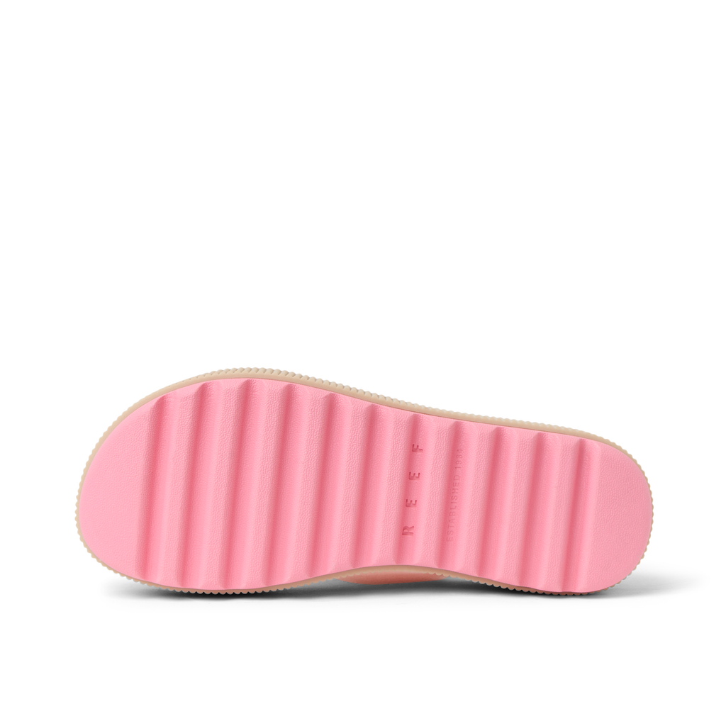 Water Vista Higher women's shoe bottom sole facing up with ridged grip, soft-rebound cushioning, and durable water-friendly design.